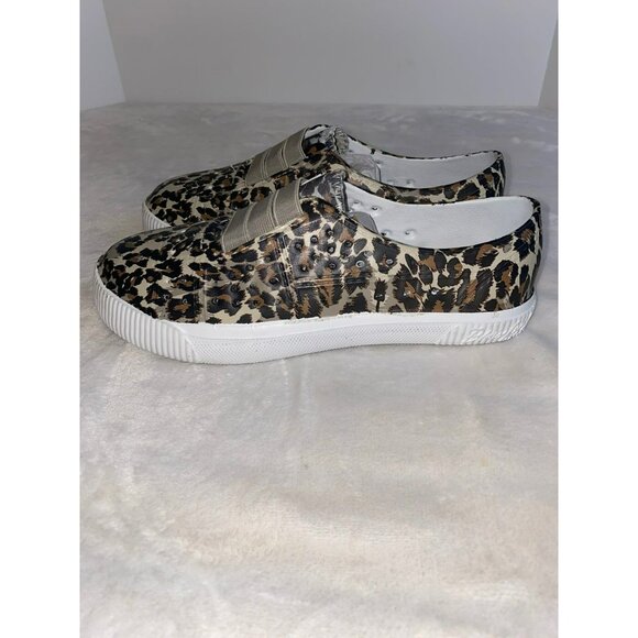 BLOWFISH WOMENS MARLEY SLIP ON SNEAKER - LEOPARD Size 7 - Picture 5 of 9